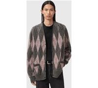 AllSaints Andre Cardigan Green Taille: L | Cardigans Outlet | Homme | Vert