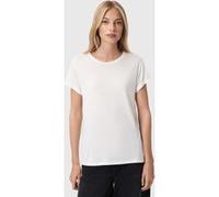 AllSaints Anna Shimmer Tee Stone White Taille: M | Chemises Outlet | Femme | Blanche