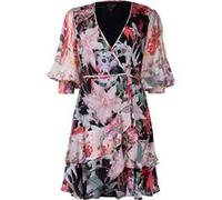 AllSaints Ari Leondra Dress Pearl White/black Taille: 34 | Robes Mini Outlet | Femme | Blanche