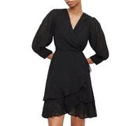 AllSaints Ari Ossia Emb Dress Black Taille: 36 | Robes Mini Outlet | Femme | Le Noir