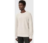 AllSaints Aspen Crew Cloudy Grey Taille: XXL | Pulls Outlet | Homme | Gris