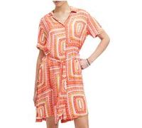 AllSaints Athea Luisa Dress Blood Orange Taille: 2 | Robes Chemises Outlet | Femme | Orange