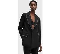 AllSaints Atlas Krys Blazer Black Taille: 2 | Blazers Outlet | Femme | Le Noir