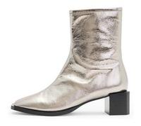 AllSaints Avril Metallic Boot Gunmetal Grey Taille: 41 | Bottes Outlet | Femme | Gris