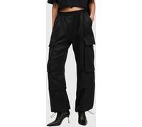 AllSaints Barbara Trouser Black Taille: 8 | Pantalons Cargo Outlet | Femme | Le Noir