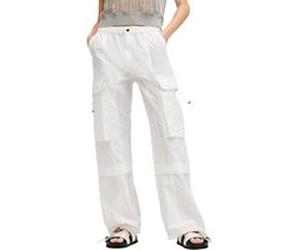 AllSaints Barbara Trouser Optic White Taille: 10 | Pantalons Cargo Outlet | Femme | Blanche