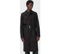 AllSaints Bastille Trench Black Taille: L | Trench-coats Outlet | Homme | Le Noir