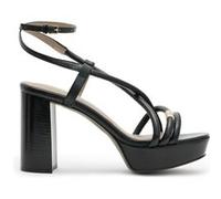 AllSaints Bella Platform Heel Black Taille: 41 | Sandales Outlet | Femme | Le Noir