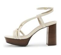 AllSaints Bella Platform Heel Parchment White Taille: 37 | Sandales Outlet | Femme | Blanche