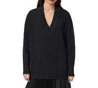 Allsaints Bern Panel V Neck Pull, Noir, L Womens