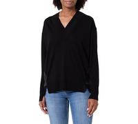 Allsaints Bern Panel V Neck Pull, Noir, XS Femme