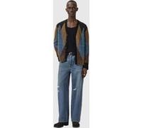 AllSaints Bernie Cardigan Cider Brown Taille: L | Cardigans Outlet | Homme | Marron