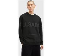 AllSaints Biggy Crew Jet Black Taille: XS | Pulls Outlet | Homme | Le Noir