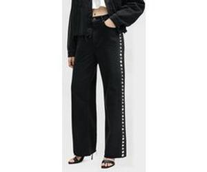 AllSaints Blake Stud Jean Black Taille: W27 | Pantalons droits Outlet | Femme | Le Noir