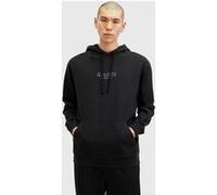 AllSaints Bones Oth Hoody Washed Black Taille: XS | Hoodies Outlet | Homme | Le Noir