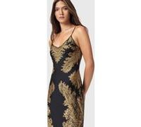 AllSaints Bryony Dress Ella Black Taille: 4 | Robes longues Outlet | Femme | Le Noir