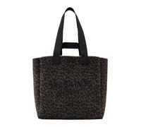 AllSaints Cabas 'IZZY FZZY LEPPO' marron / sépia / noir, Taille One Size