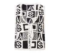 AllSaints Cardigan 'FLORENCE' noir / blanc, Taille L