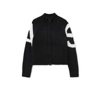 AllSaints Cardigan 'SYLVIE' noir / blanc, Taille L