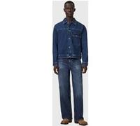 AllSaints Cast Denim Jacket Dark Indigo Taille: L | Vestes en jeans Outlet | Homme | Bleu