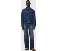 AllSaints Cast Denim Jacket Dark Indigo Taille: S | Vestes en jeans Outlet | Homme | Bleu