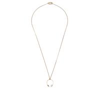 AllSaints Chaîne 'Hazel Spike' or / blanc perle, Taille One Size