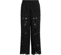 AllSaints Charli Emb Trouser Black Taille: 2 | Évasés pantalons Outlet | Femme | Le Noir