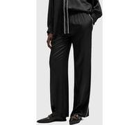 AllSaints Charli Stch Trouser Black Taille: 12 | Évasés pantalons Outlet | Femme | Le Noir