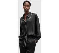 AllSaints Charli Stitch Shirt Black Taille: 2 | Chemisiers Outlet | Femme | Le Noir