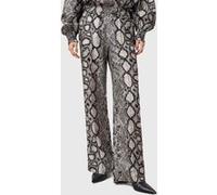 AllSaints Charli Trouser Flow Ecru White Taille: 10 | Pantalons droits Outlet | Femme | Marron