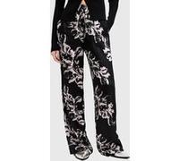 AllSaints Charli Trouser Monica Black Taille: 8 | Évasés pantalons Outlet | Femme | Le Noir