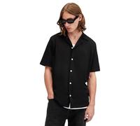 AllSaints Chemise pour Homme, Noir, Taille M
