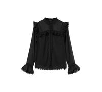 AllSaints Chemisier 'CIARA' noir, Taille XL