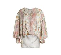 AllSaints Chemisier 'PENNY CASCADE' bleu marine / vert / orange / blanc, Taille S