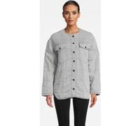 AllSaints Clark Denim Liner Stone Grey Taille: 34 | Vestes en jeans Outlet | Femme | Bleu