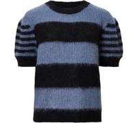 AllSaints Clem Tee Black/blue Taille: L | Pulls Outlet | Femme | Le Noir