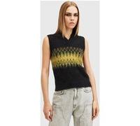 AllSaints Clyde Tank Black Taille: L | Pulls tricotés Outlet | Femme | Le Noir