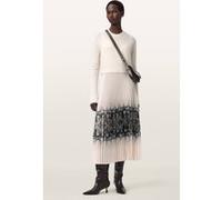 AllSaints Curtis Ophis Dress Chalk White Taille: M | Robes Outlet | Femme | Blanche