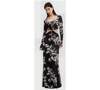 AllSaints Cynthia Dress Monica Black Taille: 10 | Robes longues Outlet | Femme | Le Noir