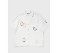 AllSaints Deck Ss Shirt Ecru Taille: M | Casual chemises Outlet | Homme | Marron