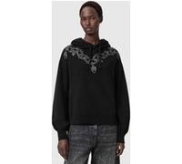 AllSaints Drip Talon Hoody Black Taille: L | Chemises Outlet | Femme | Le Noir