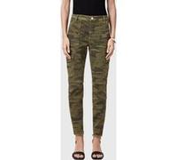 AllSaints Duran Skinny Cargo Camo Green Taille: W28 | Pantalons skinny Outlet | Femme | Vert