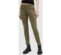 AllSaints Duran Skinny Cargo Khaki Green Taille: 26 | Pantalons cargo Outlet | Femme | Marron