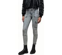 AllSaints Duran Skinny Cargo Snow Grey Taille: W29 | Jeans skinny Outlet | Femme | Gris