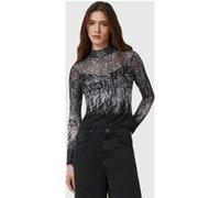 AllSaints Elia Top Harmony Black Taille: 6 | Manches longues Outlet | Femme | Le Noir