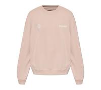 AllSaints - Emblem Crew Neck Cotton SweaT-shirt - Homme - Sweatshirts et sweats à capuche - Rose - Taille: XS