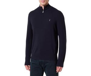 AllSaints Entonnoir zippé Kilburn, Bleu, S