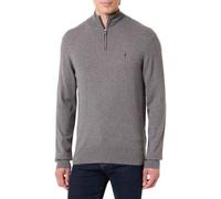 AllSaints Entonnoir zippé Kilburn, Gris (Monument), S