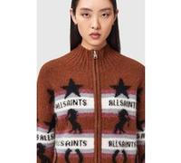 AllSaints Epona Cardigan Cognac Brown Taille: M | Vestes Outlet | Femme | Marron