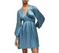 AllSaints Esta Dress Blue Slate Taille: 44 | Robes Mini Outlet | Femme | Bleu
